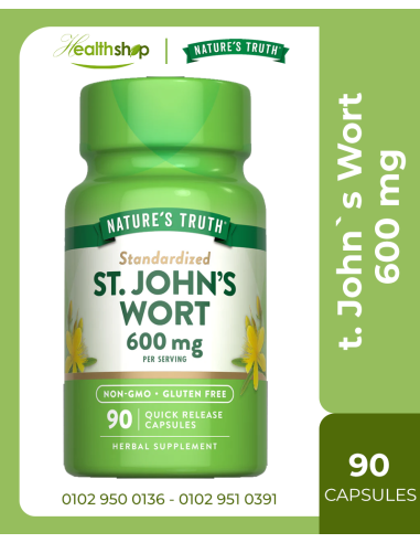 St. John`s Wort 600 mg - 90 Quick Release Capsules